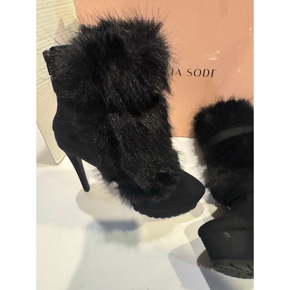 Thalia Sodi Women's Brandy Dress Booties 8m black new - Picture 11 of 12